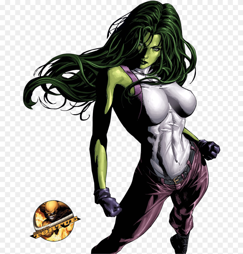 She Hulk Eliza Dushku, Adult, Book, Comics, Female Free Png Download