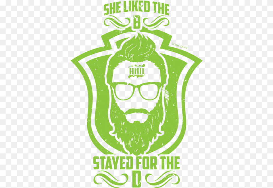 She Liked The Beard Funny Pun Bearded Men Beards Mustaches Lovers Gift Tote Bag Logo, Accessories, Sunglasses, Advertisement, Poster Free Transparent Png