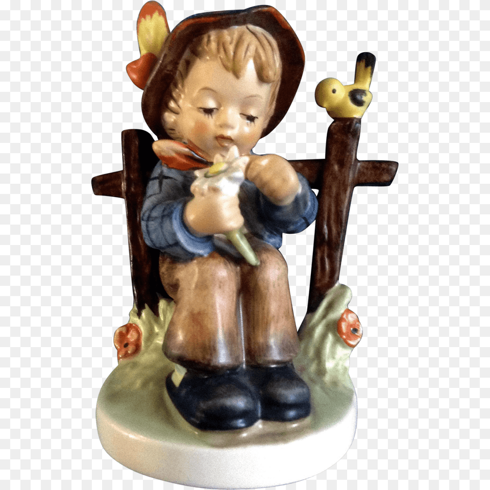 She Loves Me She Loves Me Not Hummel Figurine, Baby, Person, Face, Head Free Png