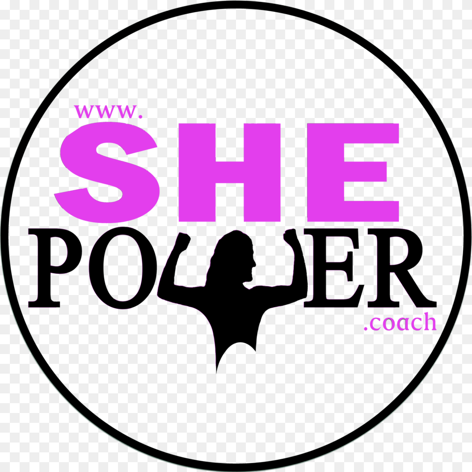 She Power Logo R2r Circle, Purple, Green, Text Free Transparent Png