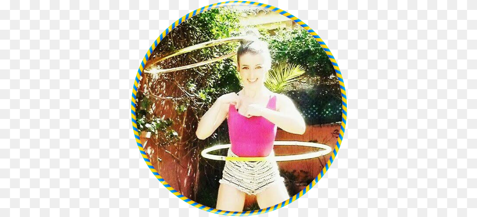 She Teaches Hoop Dance Classes In Madrid Inspiring Circle, Shorts, Clothing, Face, Portrait Free Png