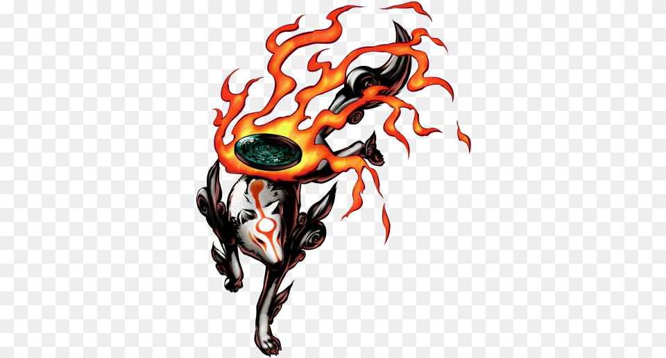 She Utilises Many Of The Same Skills And Weapons As Ultimate Marvel Vs Capcom 3 Amaterasu, Mountain, Nature, Outdoors, Animal Png Image