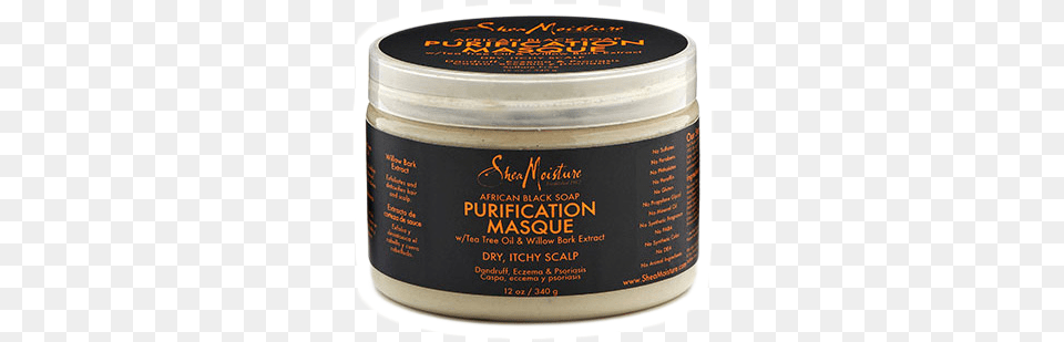 Shea Moisture African Black Soap Purification Masque Cosmetics, Bottle, Food, Ketchup, Face Free Png