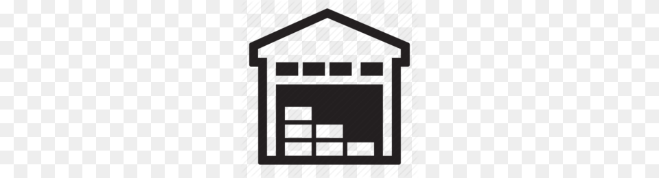 Shed Black And White Clipart, Garage, Indoors Png
