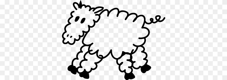 Sheep Gray Free Transparent Png