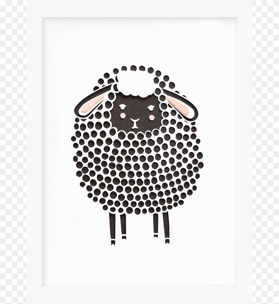 Sheep, Art, Stencil, Person, Livestock Free Transparent Png