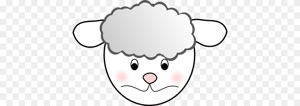 Sheep Baby, Person, Face, Head Png Image