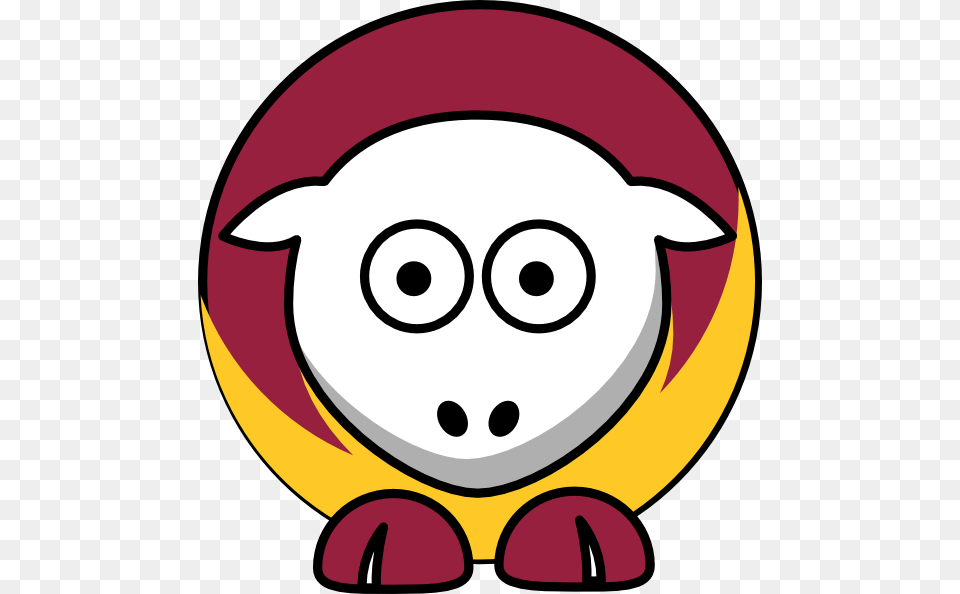 Sheep Arizona State Sun Devils Team Colors, Plush, Toy Free Png Download