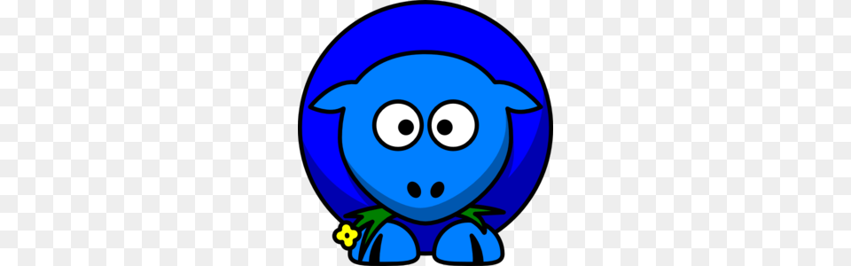 Sheep Blue Two Toned Looking Cross Eyed Clip Art, Baby, Person Free Transparent Png