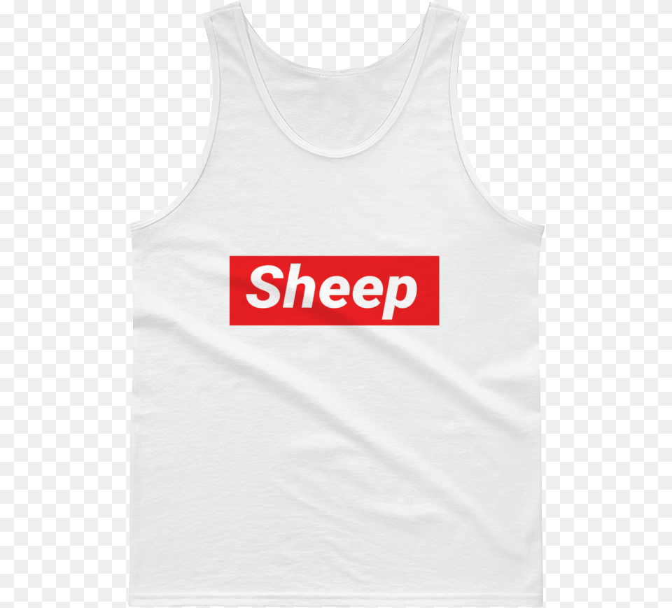 Sheep Box Logo Active Tank, Clothing, Undershirt, Tank Top, Shirt Free Png