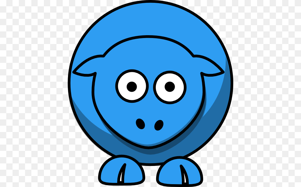 Sheep Cartoon Blue 2e9df2ff Svg Clip Arts Animated Goat, Baby, Person Free Png Download
