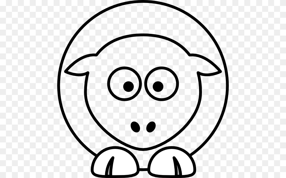 Sheep Cartoon Outline Clip Art, Baby, Person Png