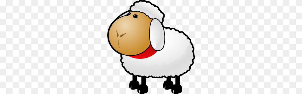 Sheep Clip Art, Animal, Nature, Outdoors, Snow Png Image