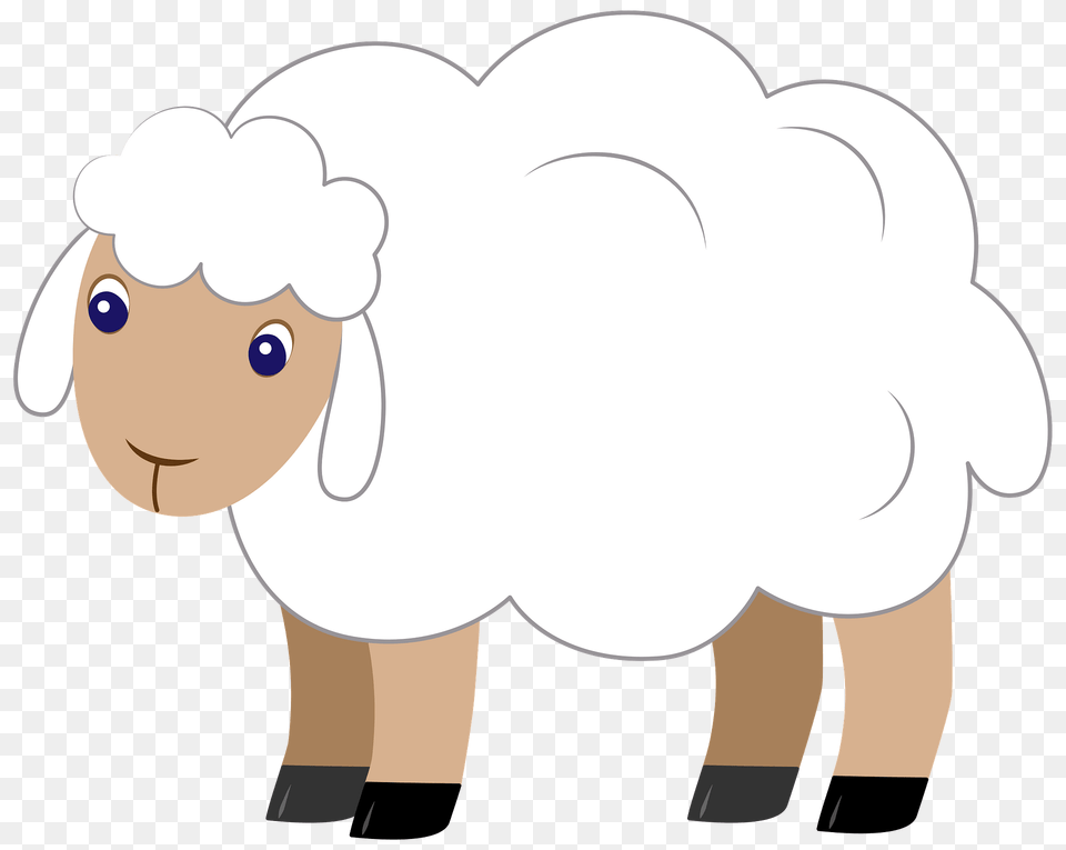 Sheep Clipart, Livestock, Baby, Face, Head Free Transparent Png