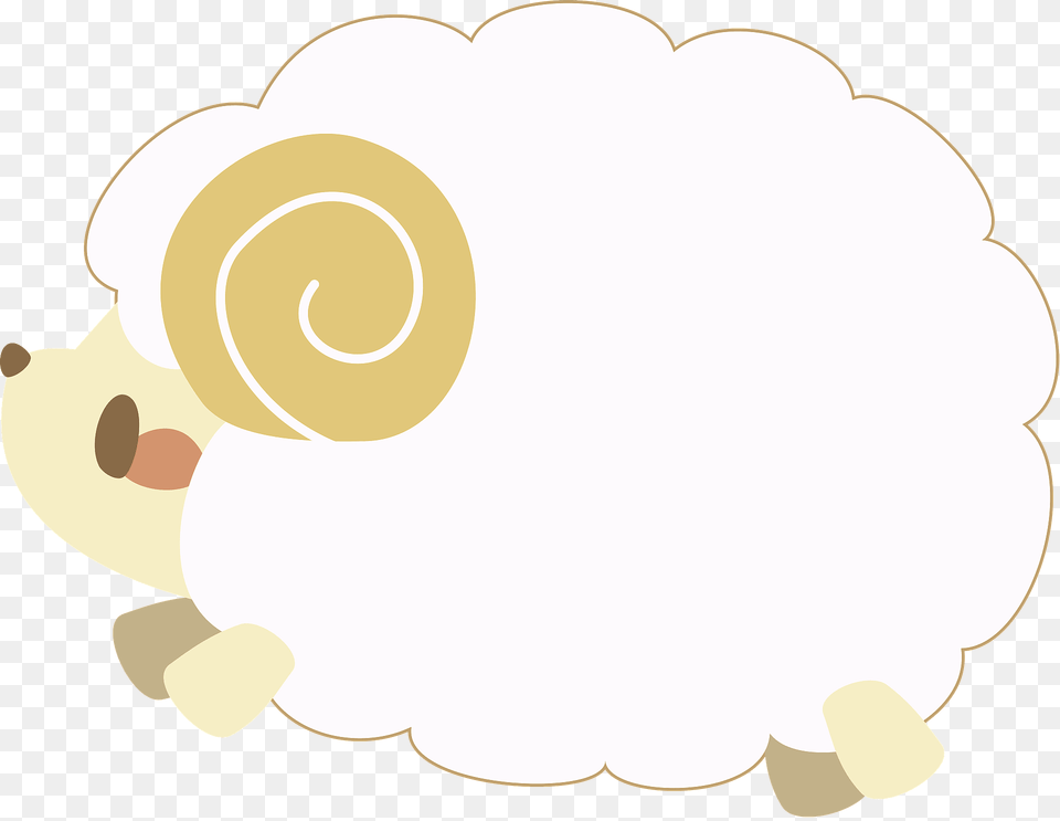 Sheep Clipart, Animal, Invertebrate, Sea Life, Seashell Free Png