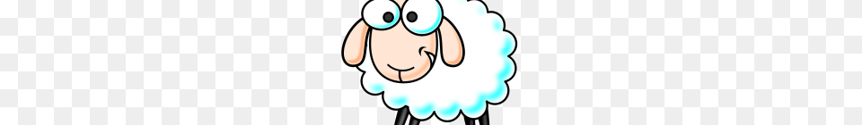 Sheep Clipart Free Lamb Clipart Black And White, Livestock, Winter, Snowman, Nature Png Image