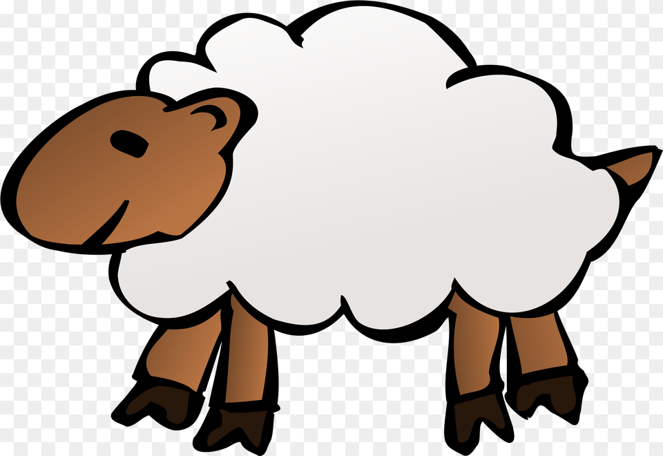 Sheep Clipart Transparent Background Sheep Clipart Transparent, Livestock, Animal, Fish, Sea Life Free Png Download