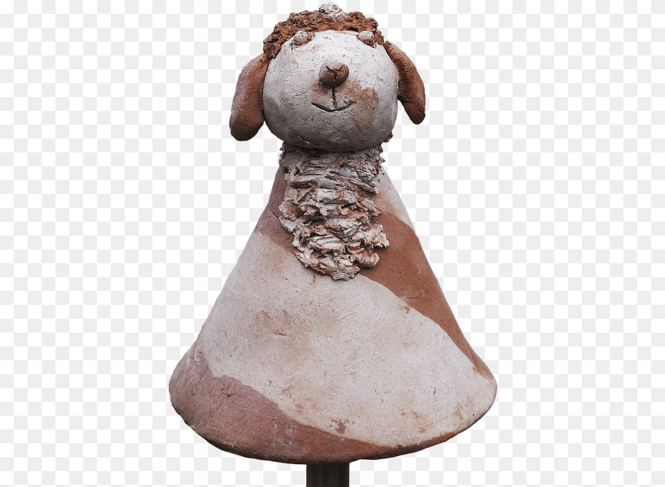 Sheep Figure Clay Figure Weel Ceramic Sculpture Toy Park Ancient Clay, Figurine Free Png Download