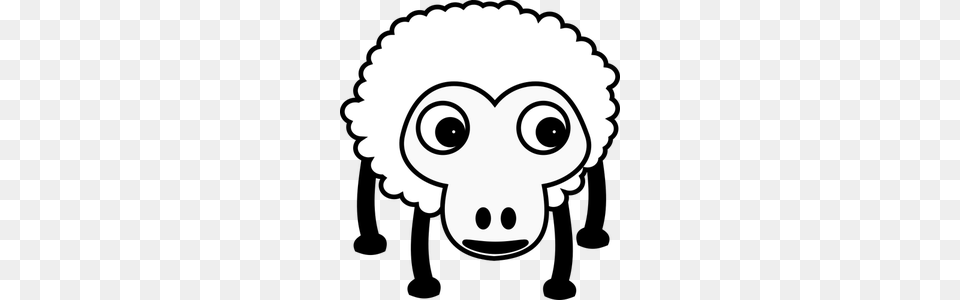 Sheep Clipart, Stencil, Baby, Person Free Transparent Png