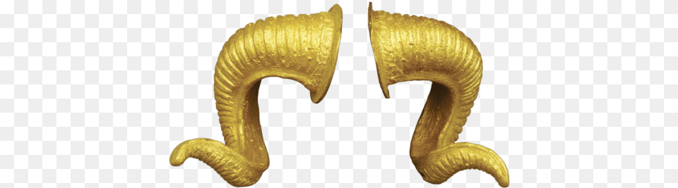 Sheep Gold Horn Van Earring Horn Gold Free Png