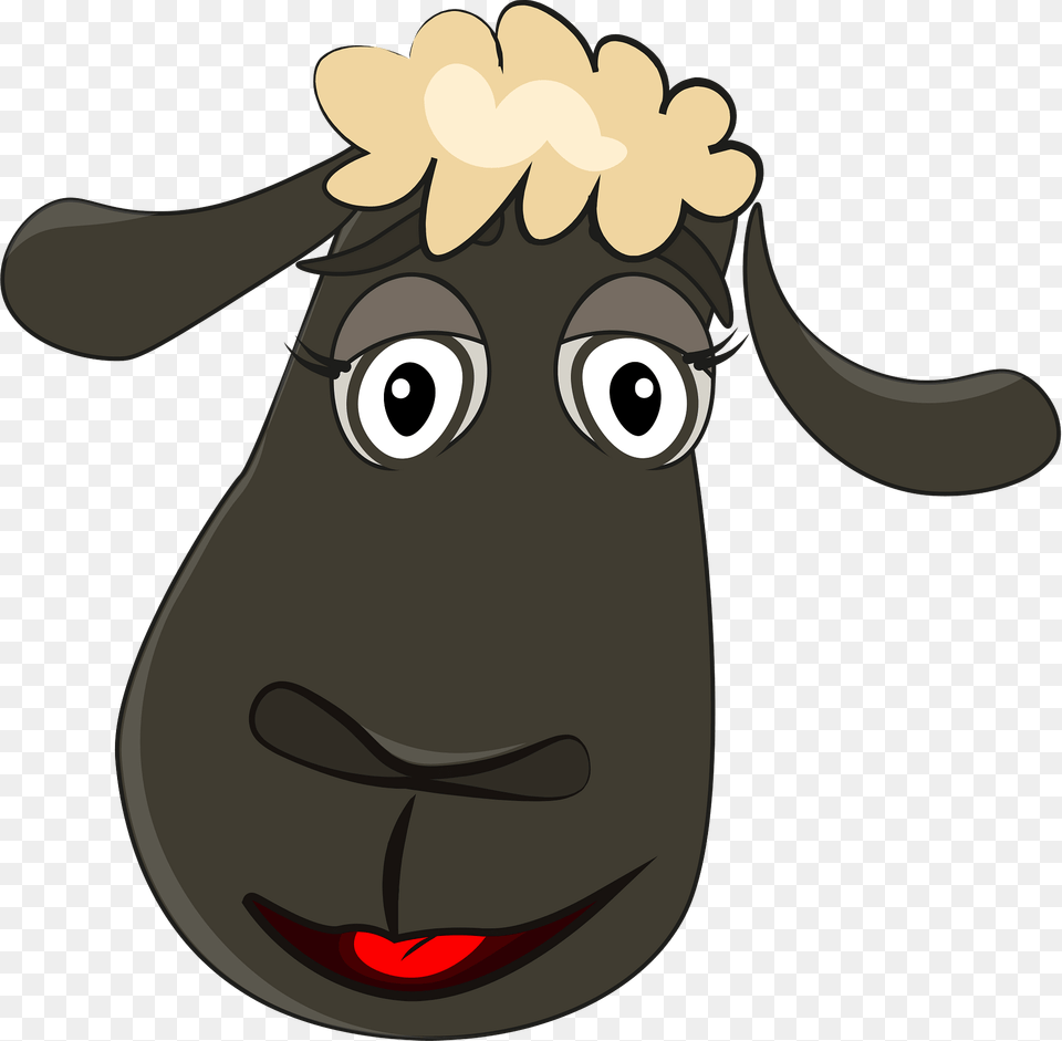 Sheep Head Clipart, Animal, Livestock, Mammal, Ammunition Free Transparent Png