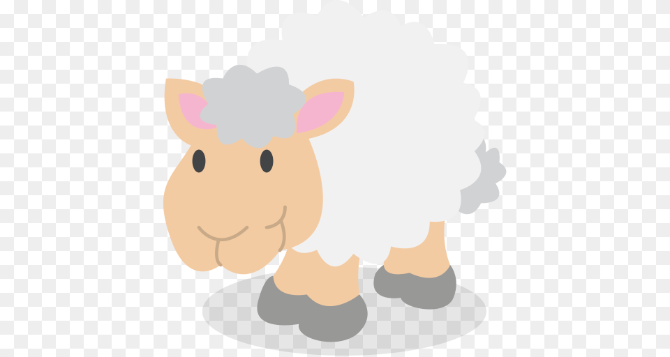 Sheep Icon, Livestock, Animal, Cattle, Mammal Free Png Download