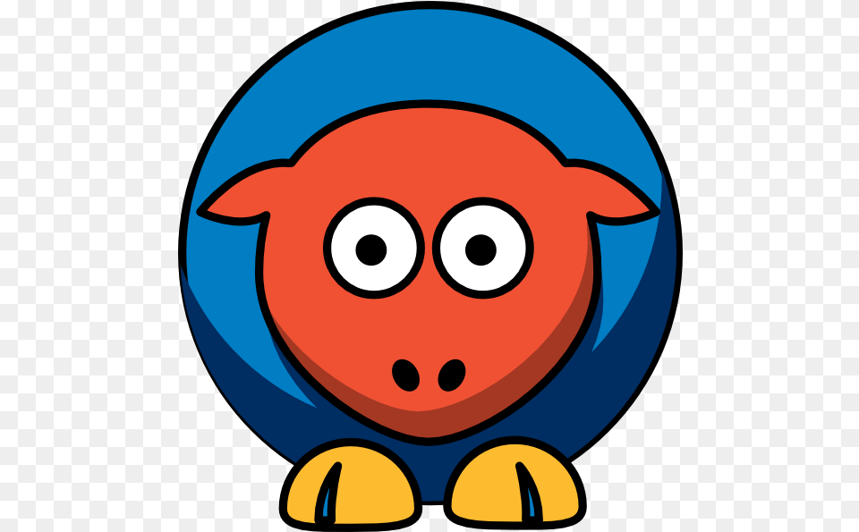 Sheep Oklahoma City Thunder Team Colors Clip Art College Football, Animal, Bear, Mammal, Wildlife Free Transparent Png