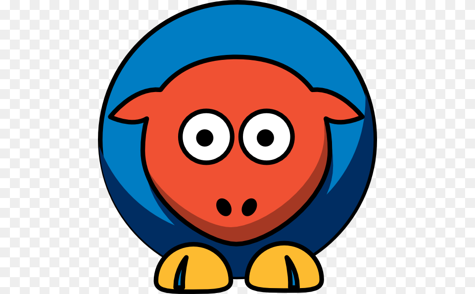 Sheep Oklahoma City Thunder Team Colors Clip Art For Web, Animal, Fish, Sea Life, Shark Free Transparent Png