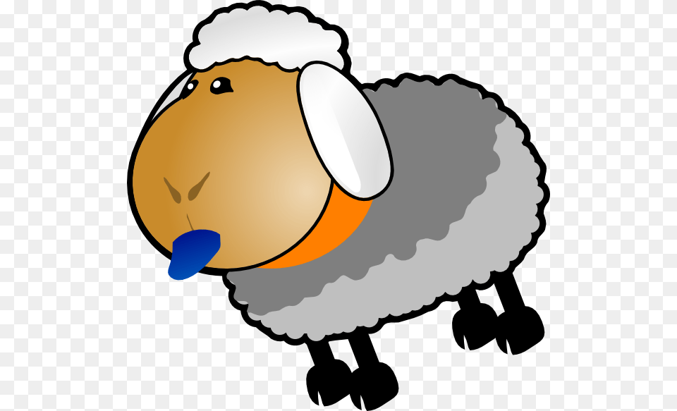 Sheep Rotate 6 Svg Clip Arts 600 X 583 Px, Animal Png Image