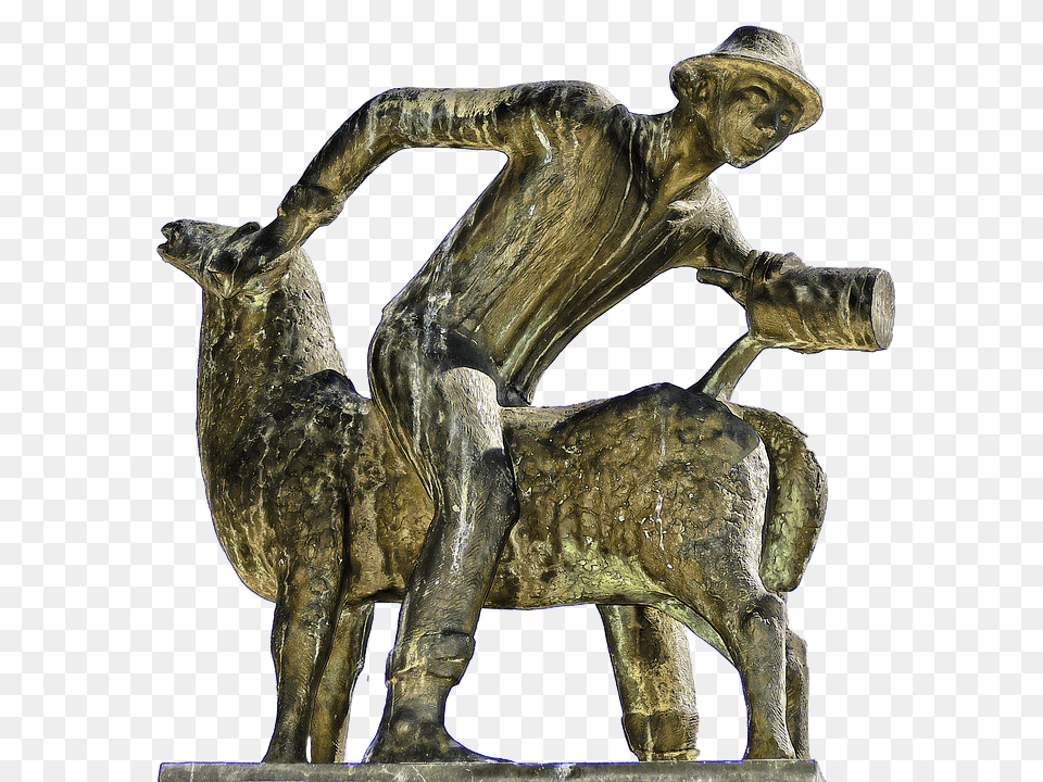 Sheep Scrubber Archaeology, Art, Bronze, Adult Free Transparent Png