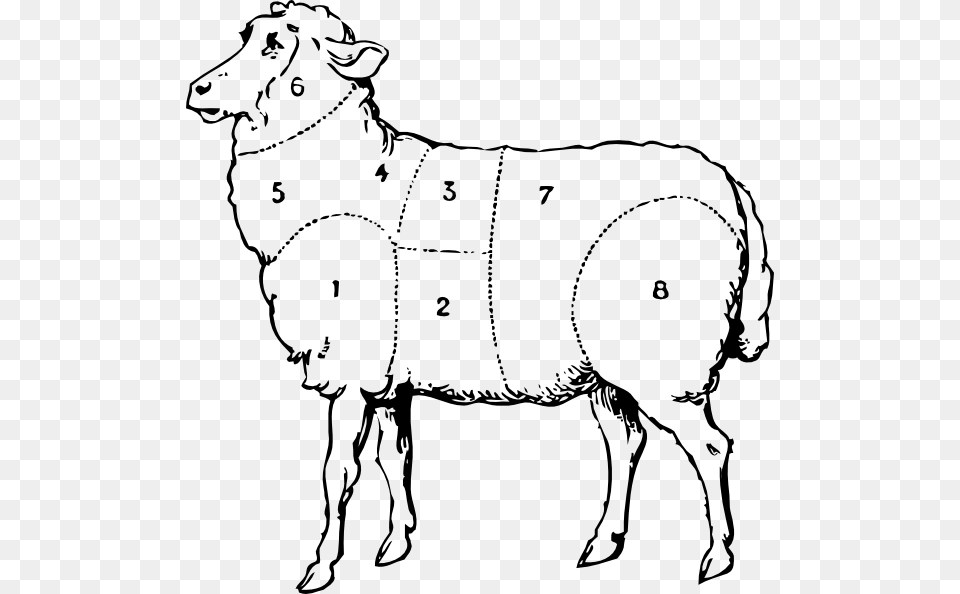 Sheep Svg Clip Arts Sheep Black And White Clipart, Livestock, Animal, Mammal, Face Free Transparent Png