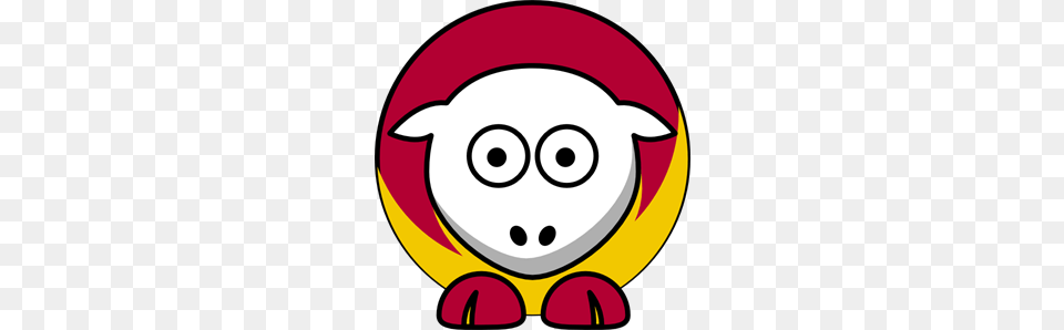 Sheep Toned Kansas City Chiefs Team Colors Clip Art, Plush, Toy, Clothing, Hardhat Free Png