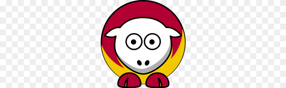 Sheep Toned Kansas City Chiefs Team Colors Clip Art, Plush, Toy Png