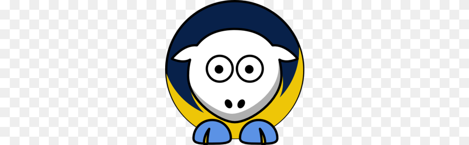 Sheep Toned San Diego Chargers Team Colors Clip Art, Baby, Person Png Image