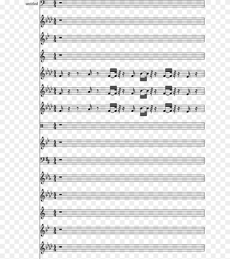 Sheet Music 1 Of 85 Pages Music, Gray Free Png Download