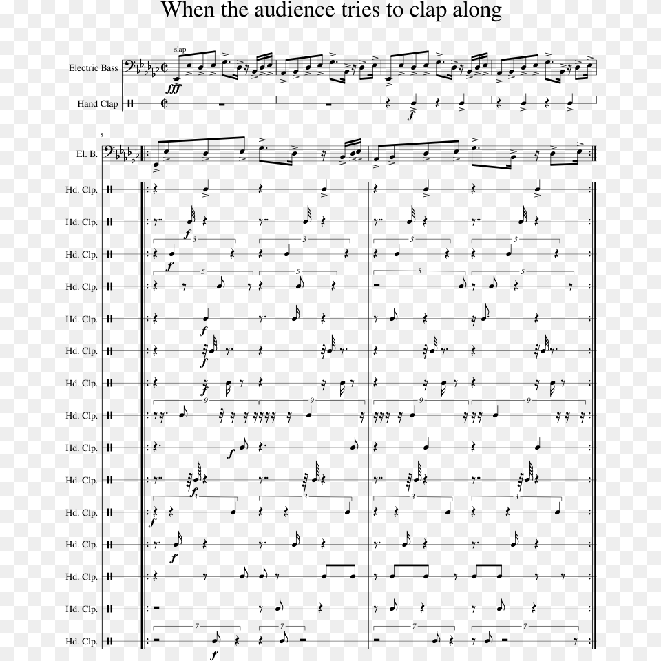 Sheet Music, Gray Free Png Download