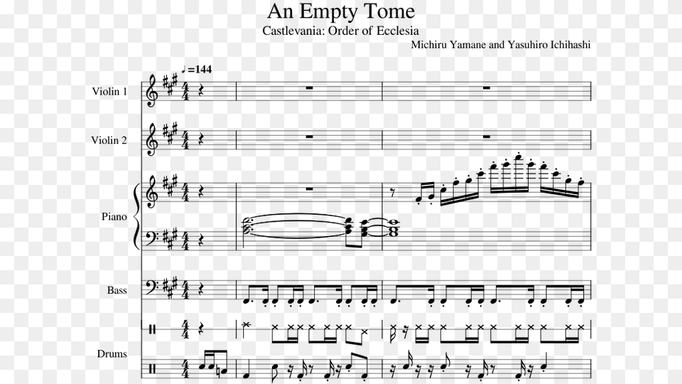 Sheet Music, Gray Png Image