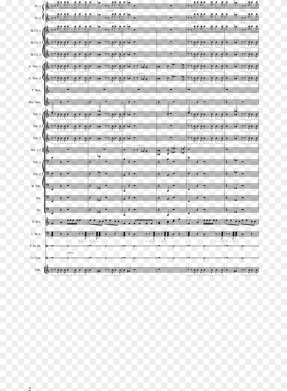 Sheet Music, Gray Free Png