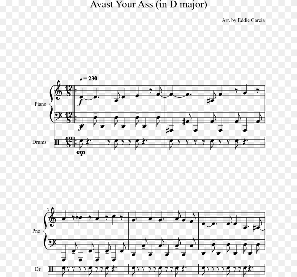 Sheet Music, Gray Free Transparent Png