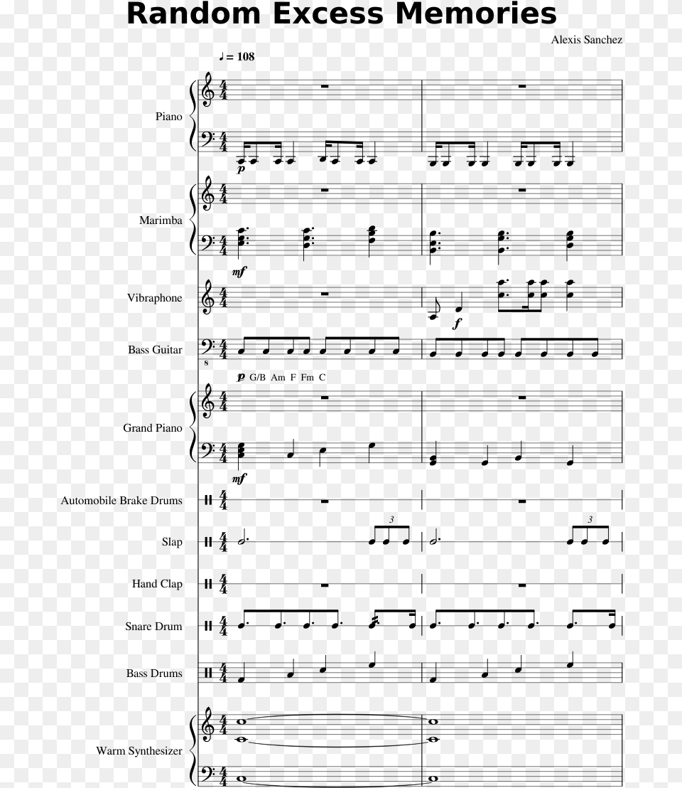 Sheet Music, Gray Free Transparent Png