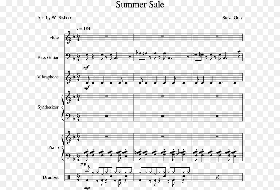 Sheet Music, Gray Free Png Download