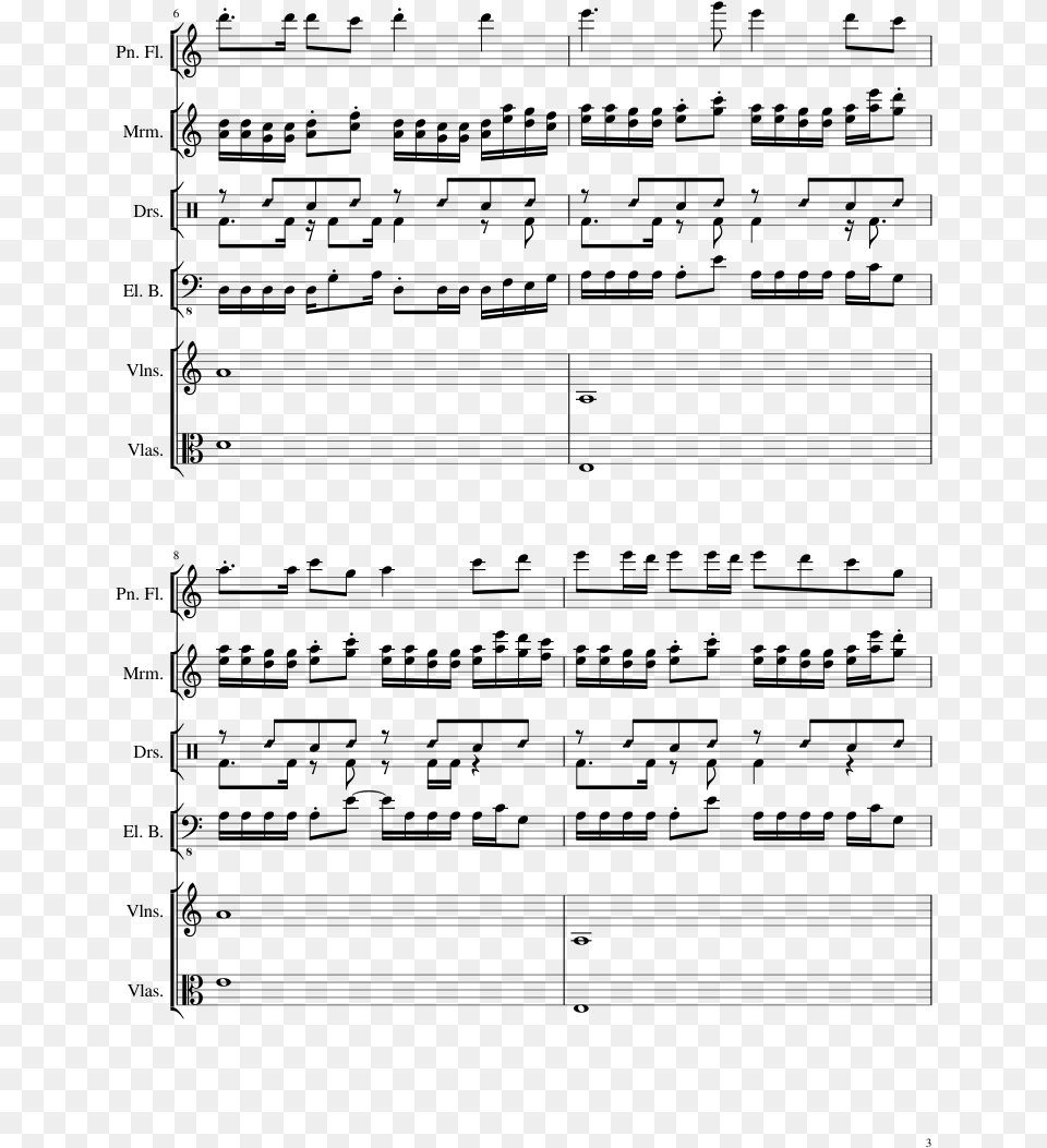 Sheet Music, Gray Free Png