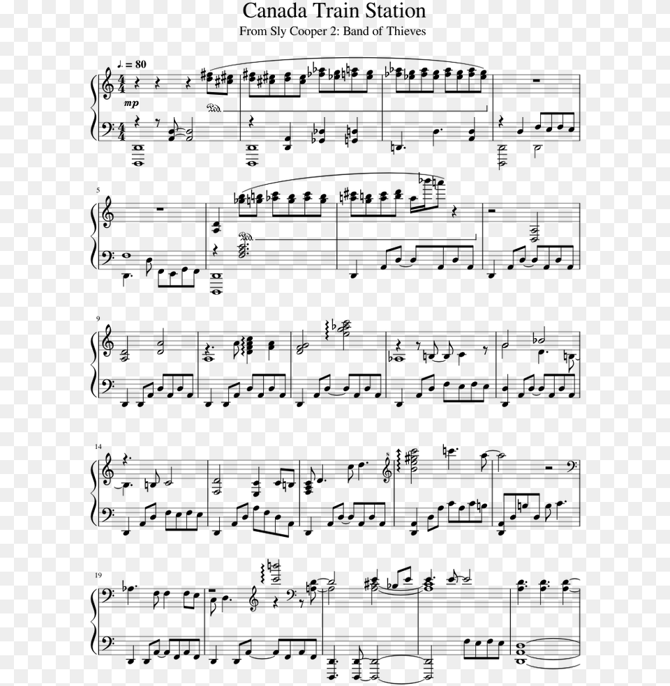 Sheet Music, Gray Free Png Download