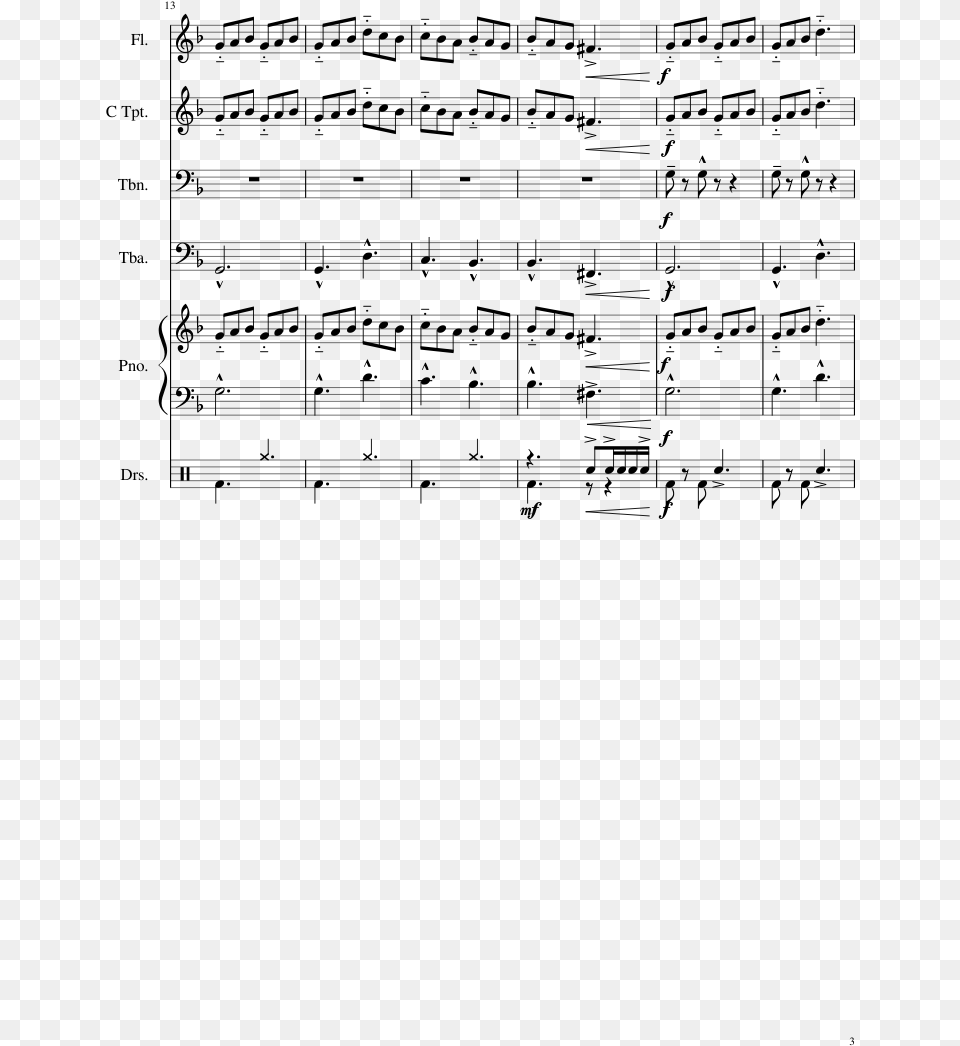 Sheet Music, Gray Png Image