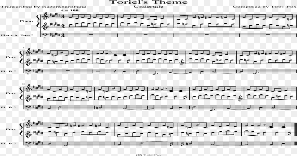 Sheet Music, Gray Free Png