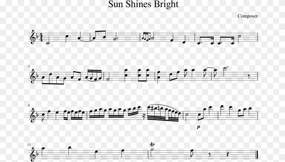 Sheet Music, Gray Free Png