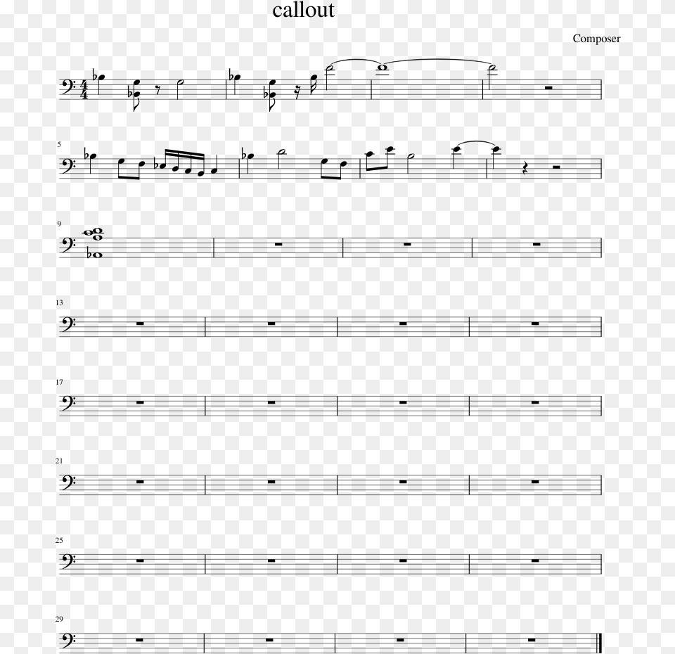 Sheet Music, Gray Png Image