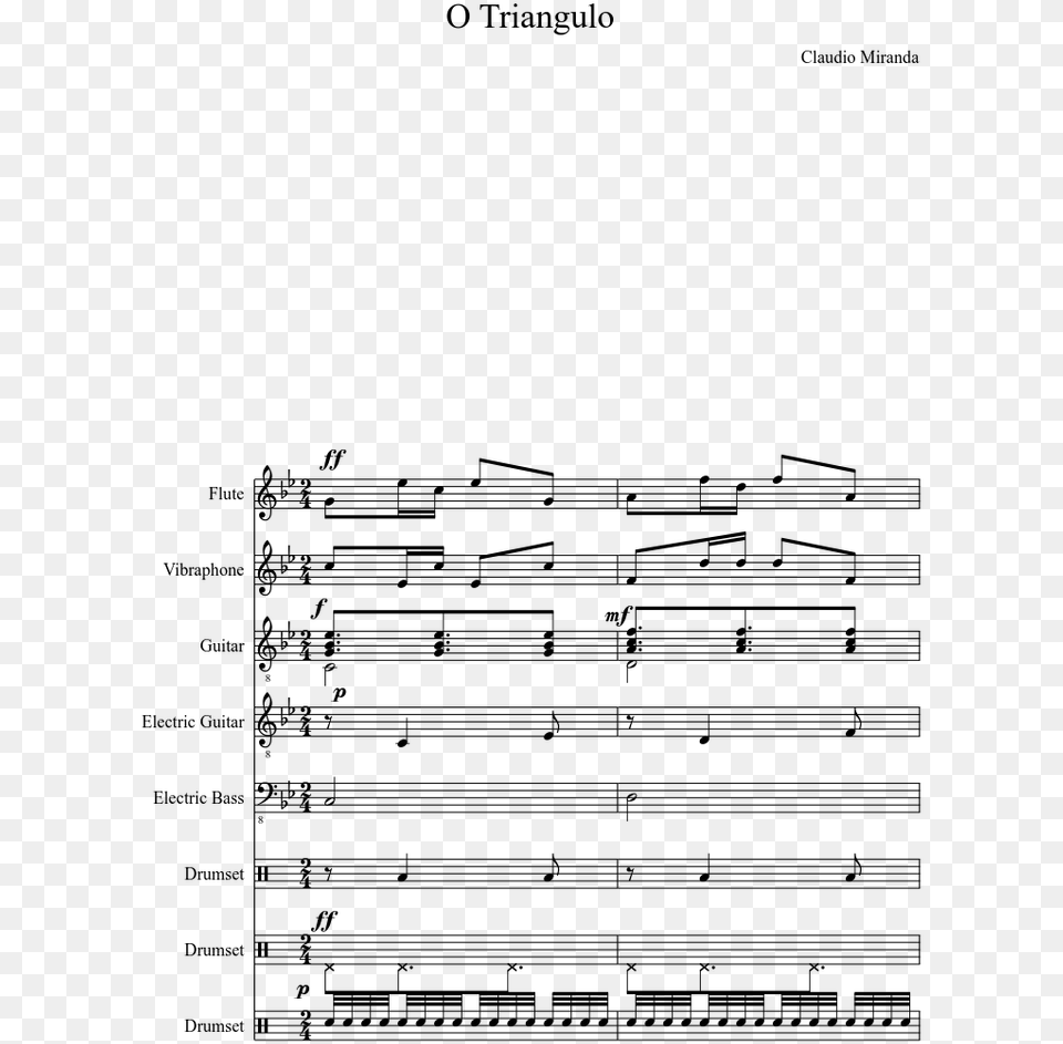 Sheet Music, Gray Free Png