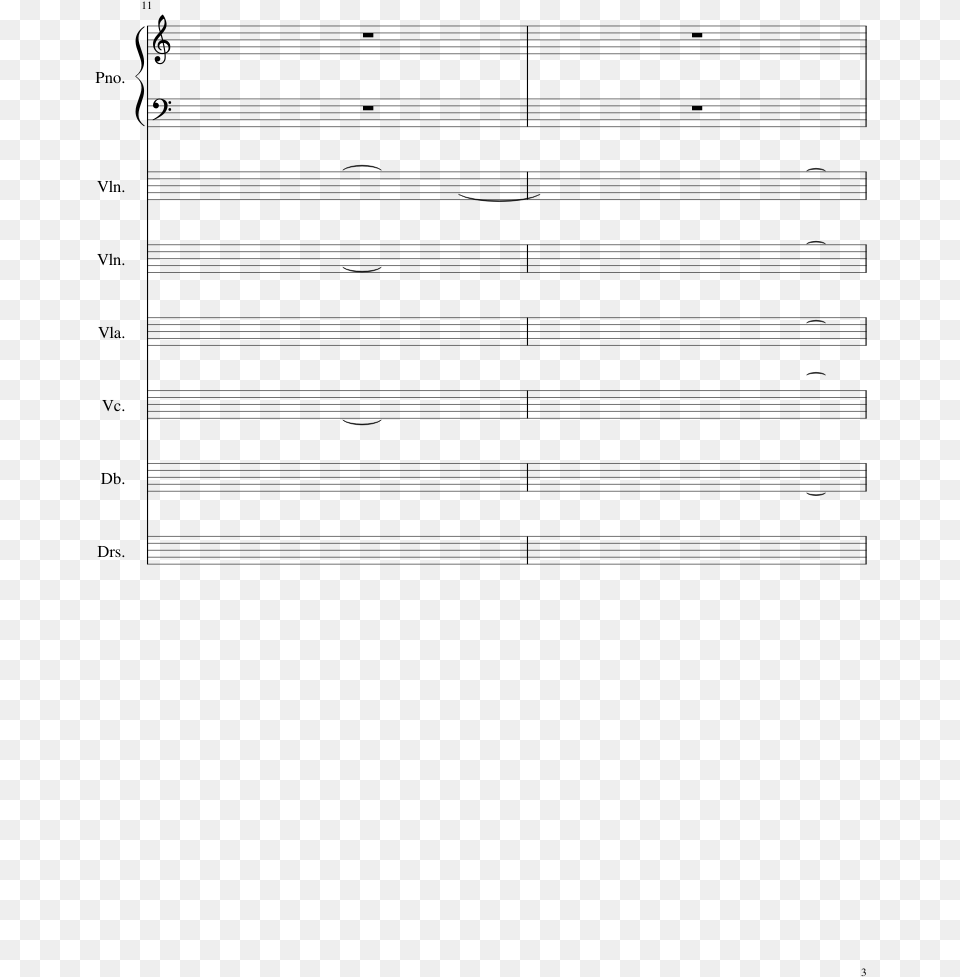 Sheet Music 3 Of 5 Pages Statistical Graphics, Gray Free Png