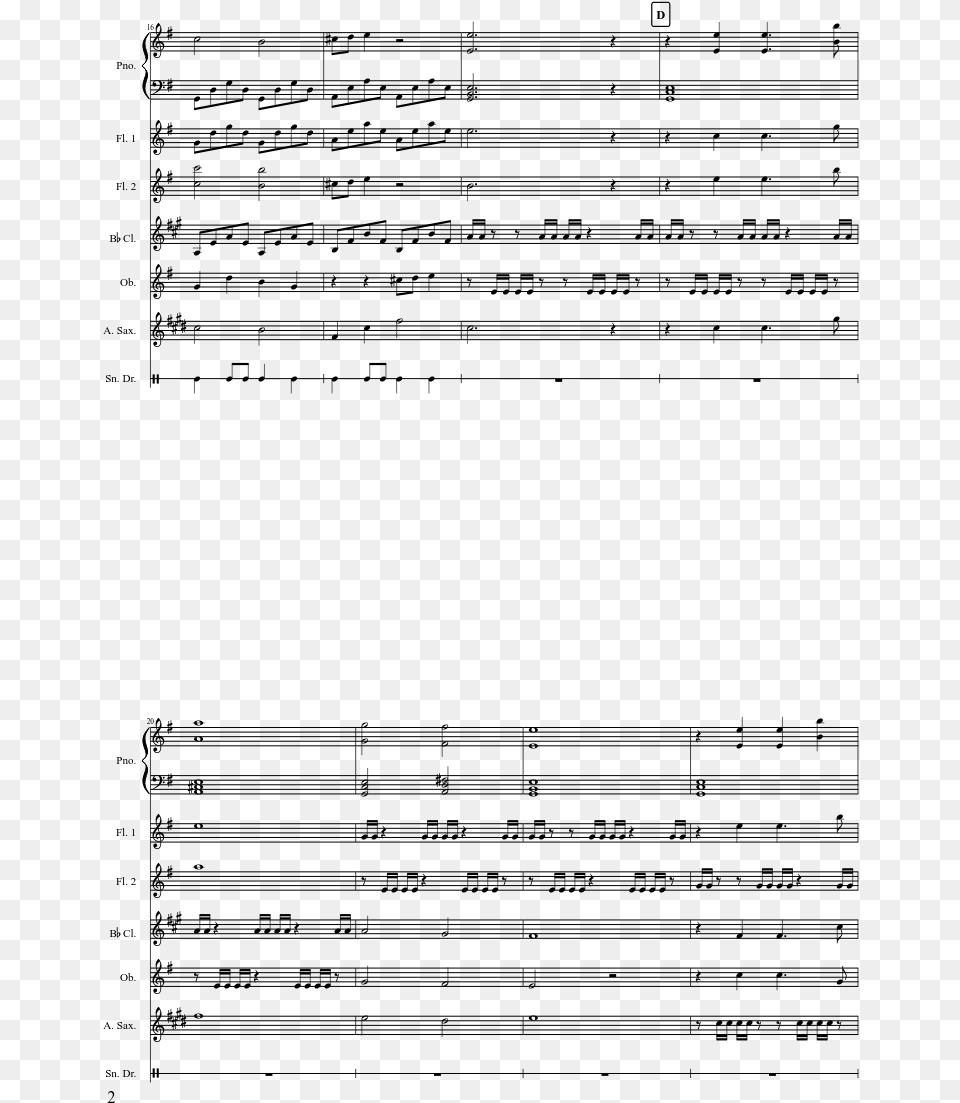 Sheet Music, Gray Free Png